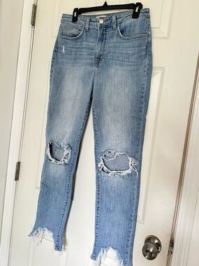 L'AGENCE High Line Distressed Skinny Jean